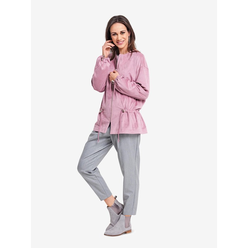 Выкройка Куртка замшевая с...