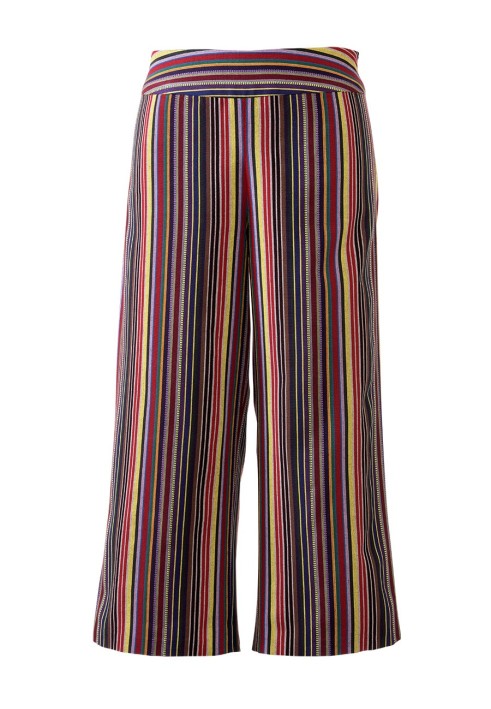 Pattern Straight-cut trousers with a wide belt (Burda 7/2018, pattern number 121 B)