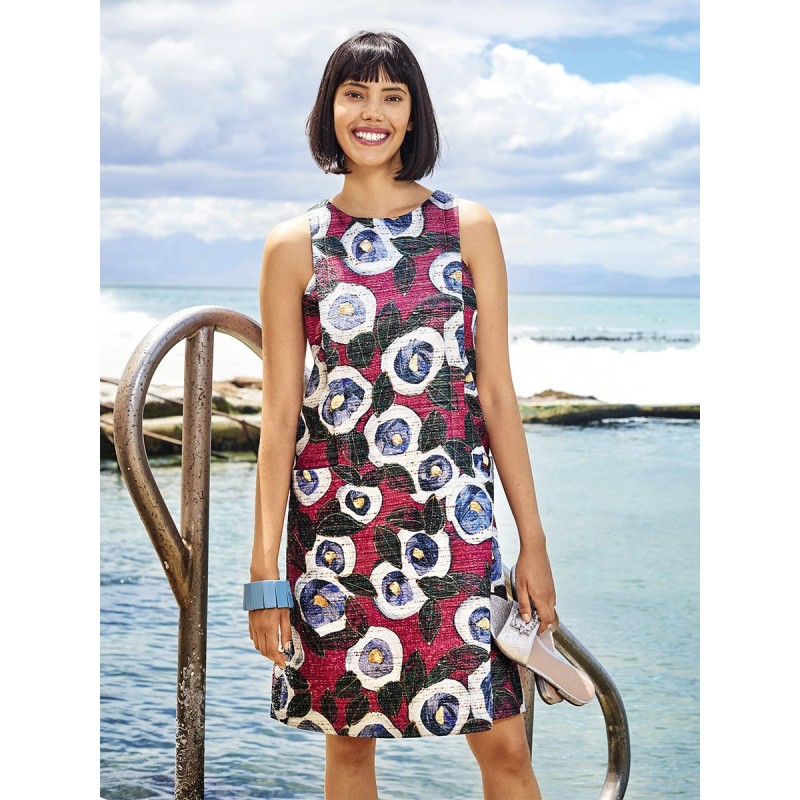 Pattern A-line dress with...