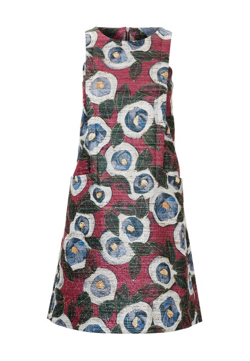 Pattern A-line dress with in-seam pockets (Burda 7/2018, pattern number 118)