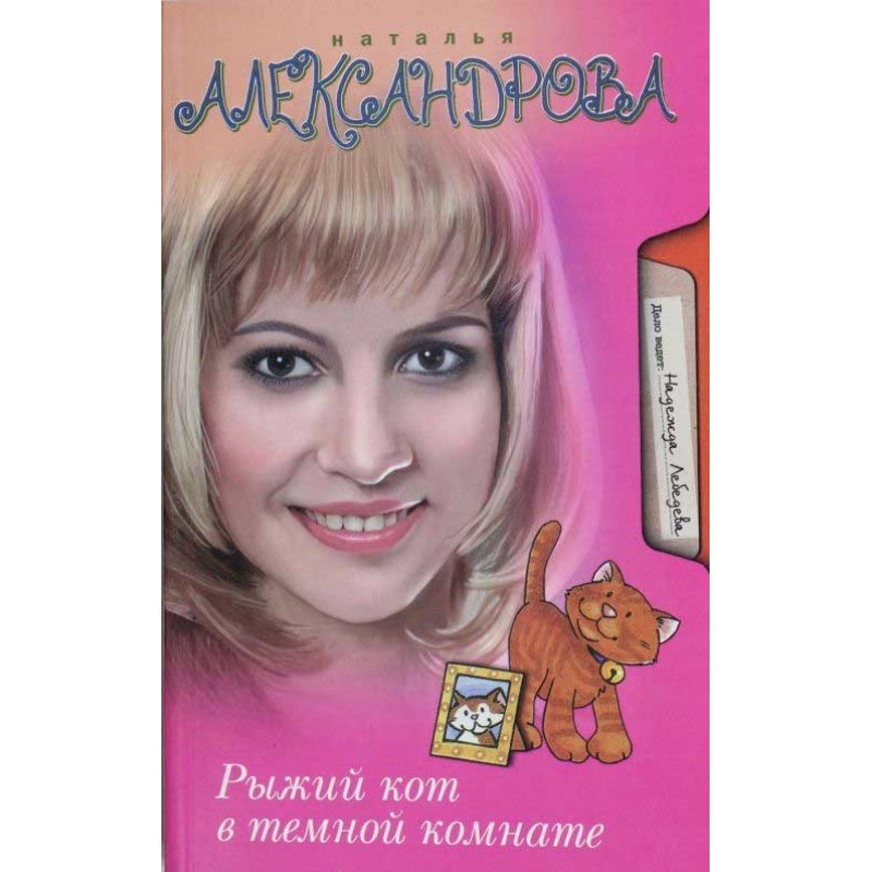 Red cat in a dark room