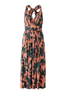 Pattern Midi-length transformer dress (Burda 7/2018, pattern number 106 A)