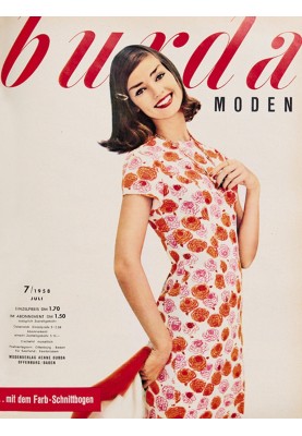 Pattern Sun skirt in the style of the 50s (Burda 7/2018, pattern number 127)