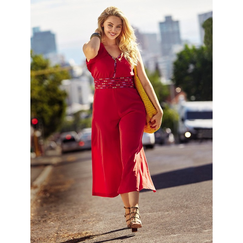 Pattern Copper jumpsuit...