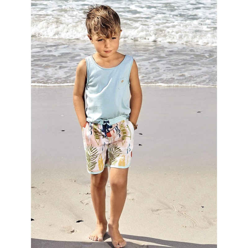 Pattern Shorts with an...