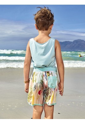 Pattern Shorts with an elastic waistband (Burda 7/2018, pattern number 128 B)