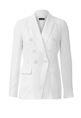 Pattern Double-breasted blazer jacket with slit pockets (Burda 2/2020, pattern number 102 B)