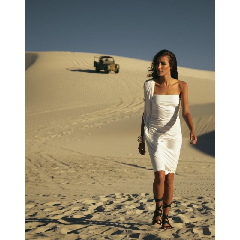 Pattern Knitted dress with...