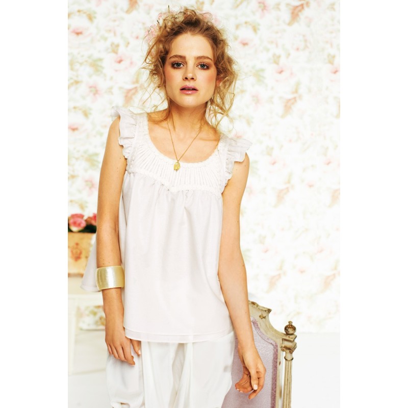 Pattern Batiste tunic with...