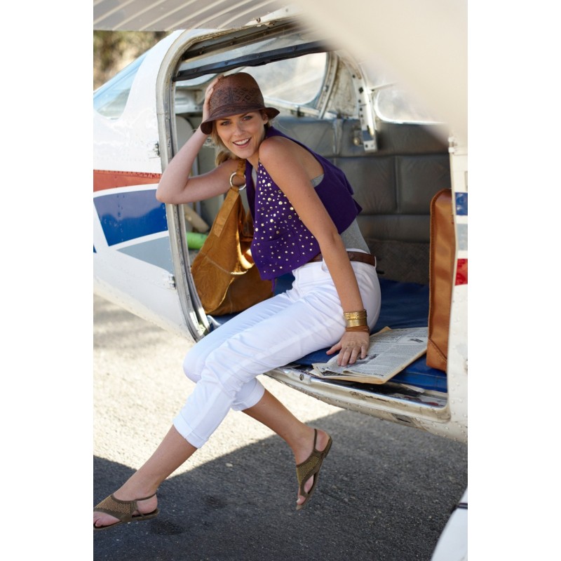 Pattern Vest short wide cut...