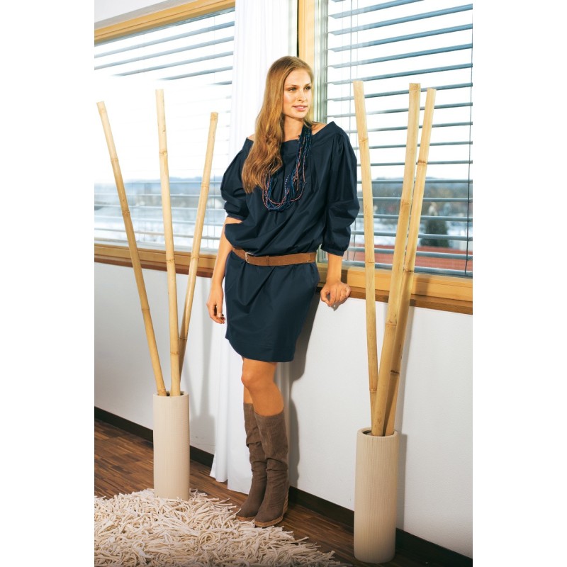 Pattern O-line dress with...