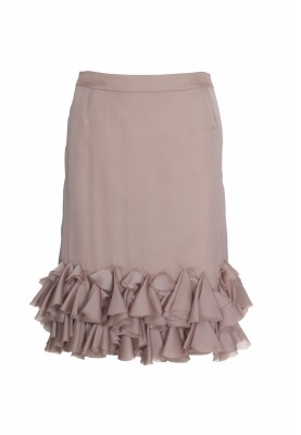 Pattern Straight-cut chiffon skirt (Burda 7/2010, pattern number 125)