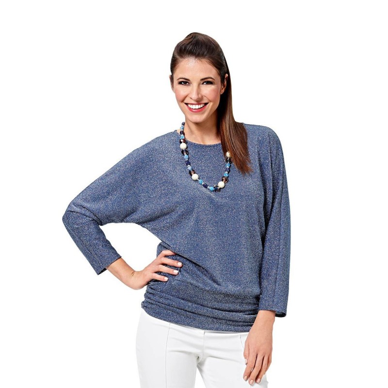 Pattern Pullover with a...