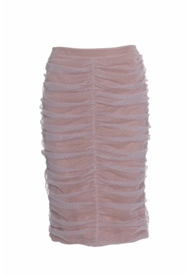 Pattern Knitted skirt with tulle top layer (Burda 7/2010, pattern number 116 B)