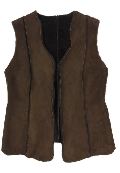 Pattern Vest made of sheepskin (Burda 1/2010, pattern number 138)