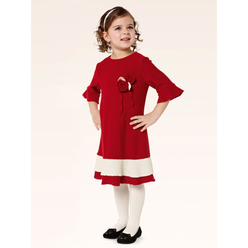 Pattern A-line dress with...