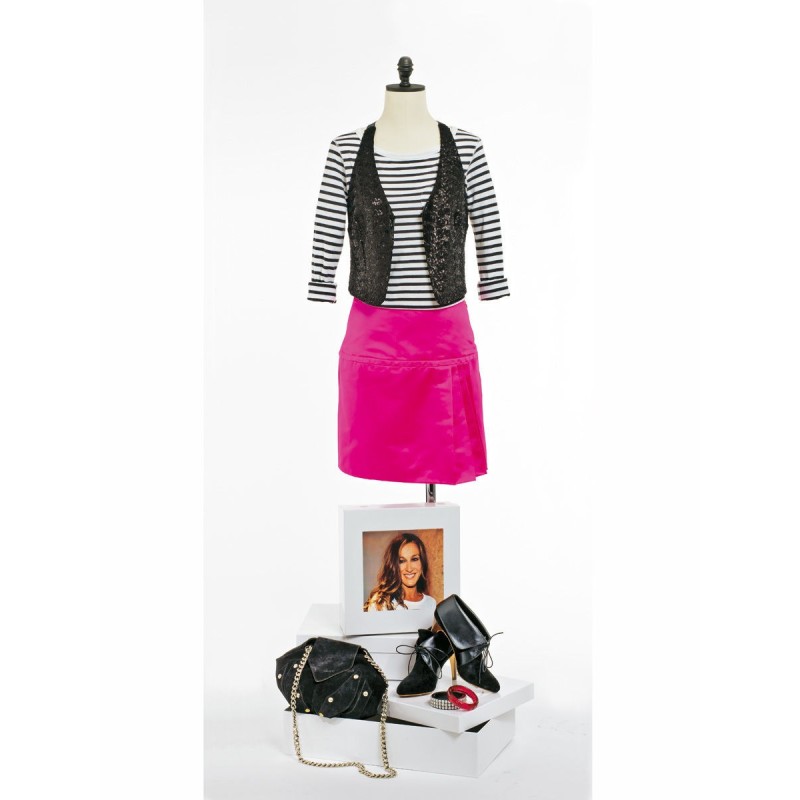 Pattern Mini skirt on a...