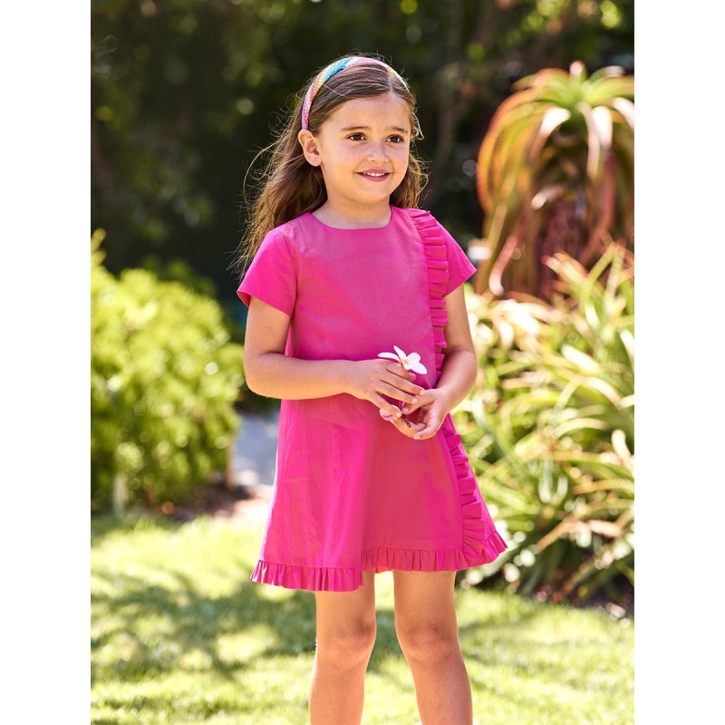 Pattern A-line dress with...