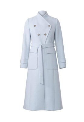 Pattern Coat of a fitted silhouette with a stand-up collar (Burda 2/2019, pattern number 6290 A)