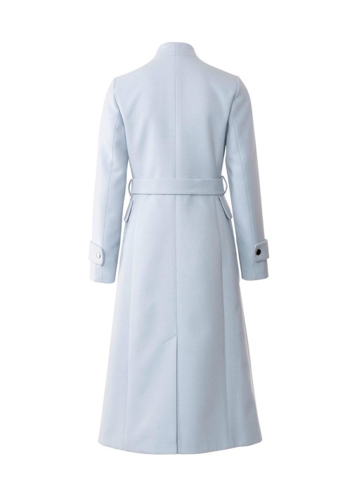 Pattern Coat of a fitted silhouette with a stand-up collar (Burda 2/2019, pattern number 6290 A)