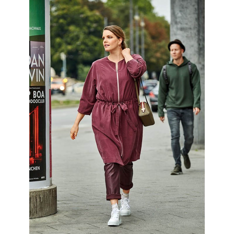 Pattern O-line coat with...