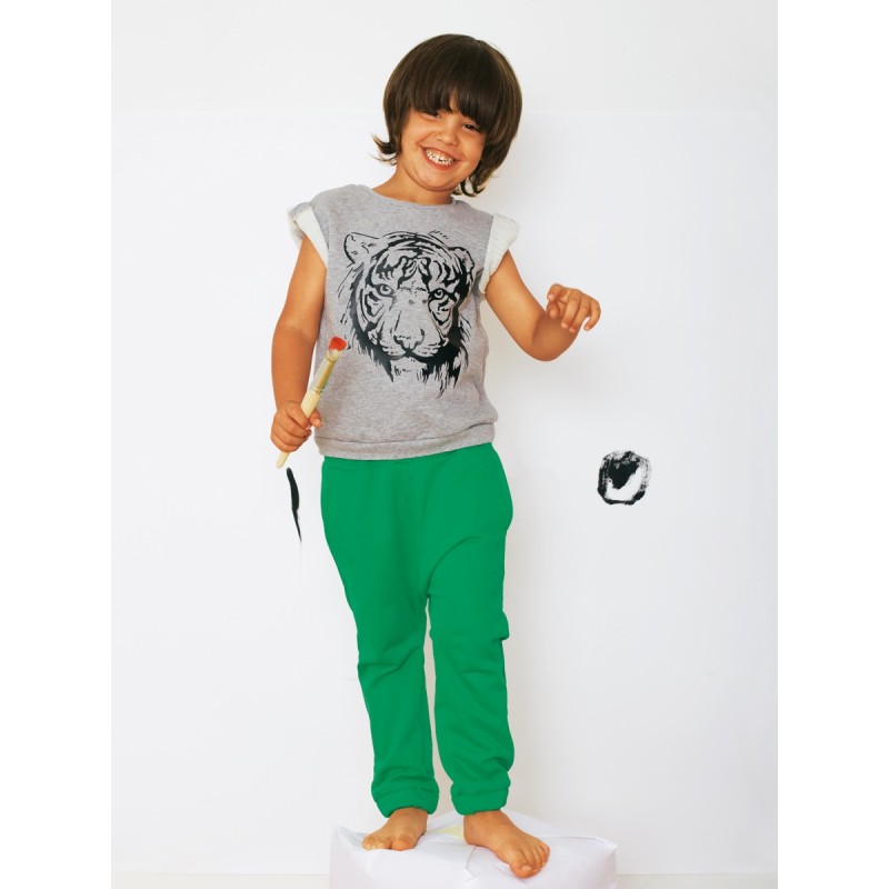 Pattern Pants knitted on a...