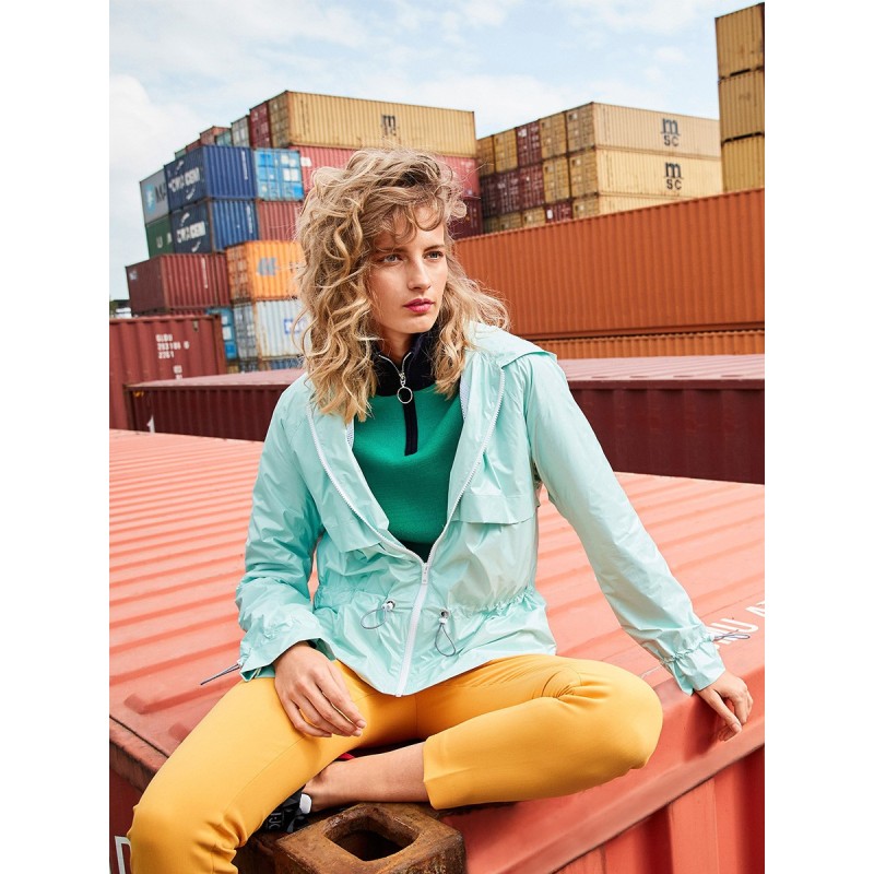 Pattern Jacket with a hood...