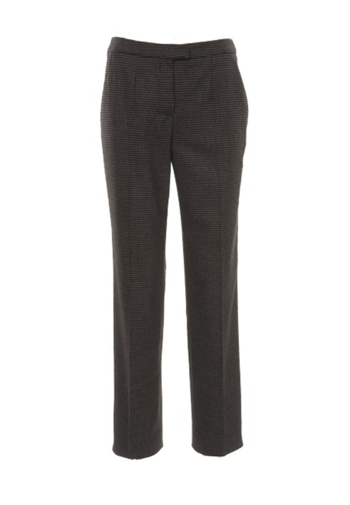 Pattern Pants of a classic cut with arrow pleats (Burda 12/2011, pattern number 111 C)