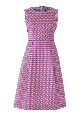 Pattern A cut-off dress with a flared skirt (Burda 6/2018, pattern number 101)