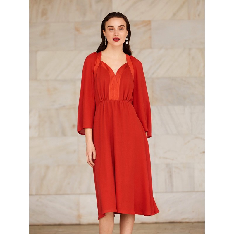 Pattern Dress cut-off with...