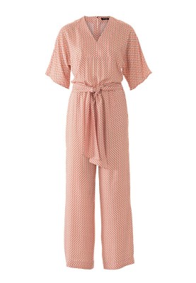 Pattern Jumpsuit with bat sleeves (Burda 6/2018, pattern number 113 A)