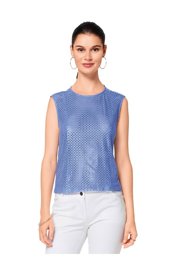 Pattern Artificial leather top (Burda 1/2017, pattern number 6525 A)