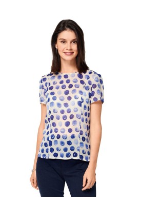 Pattern Artificial leather top (Burda 1/2017, pattern number 6525 A)