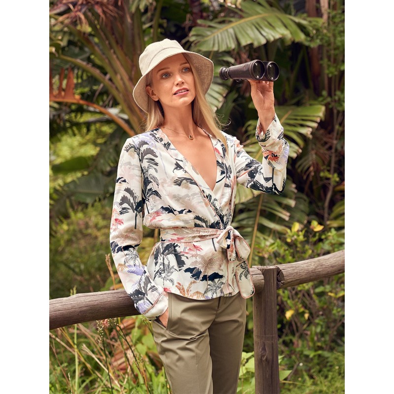 Pattern Kimono style blouse...