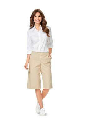 Pattern Marlene trousers with iron-on arrows (Burda 2/2016, pattern number 6613 A)