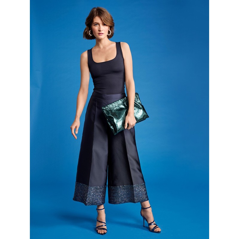 Pattern Culottes with arrow...