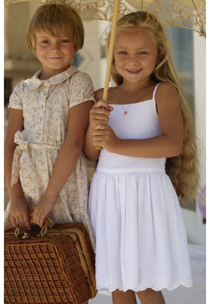 Pattern Sundress with a wide skirt (Burda 6/2010, pattern number 147)