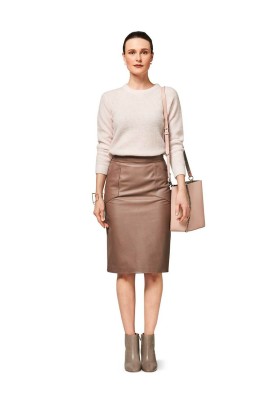 Pattern Pencil skirt with patch pockets (Burda 2/2017, pattern number 6469 B)