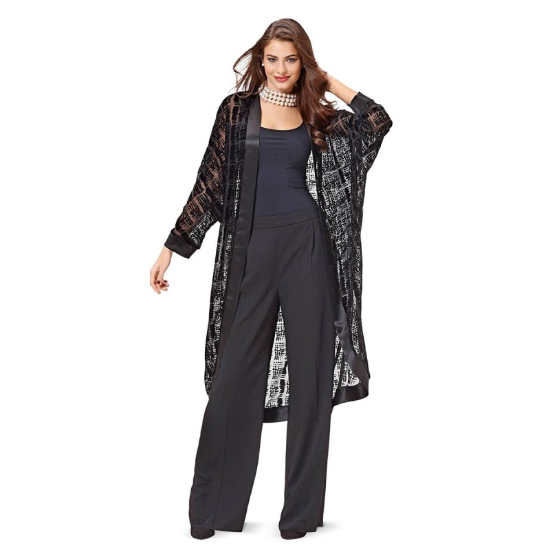 Pattern Long cardigan of...