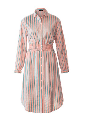 Pattern Shirt dress with a sewn-in belt (Burda 2/2019, pattern number 101 A)