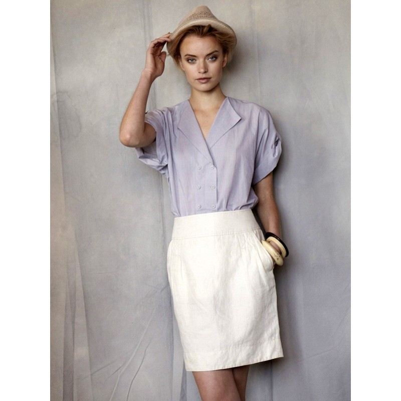 Pattern Double-breasted...