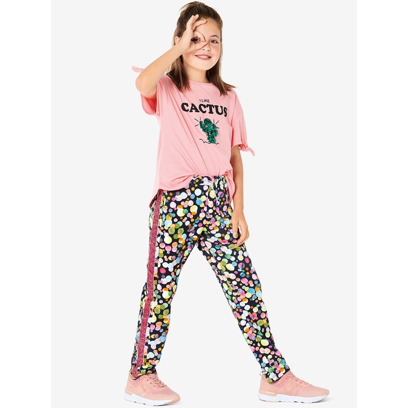 Pattern Pants in a sporty...