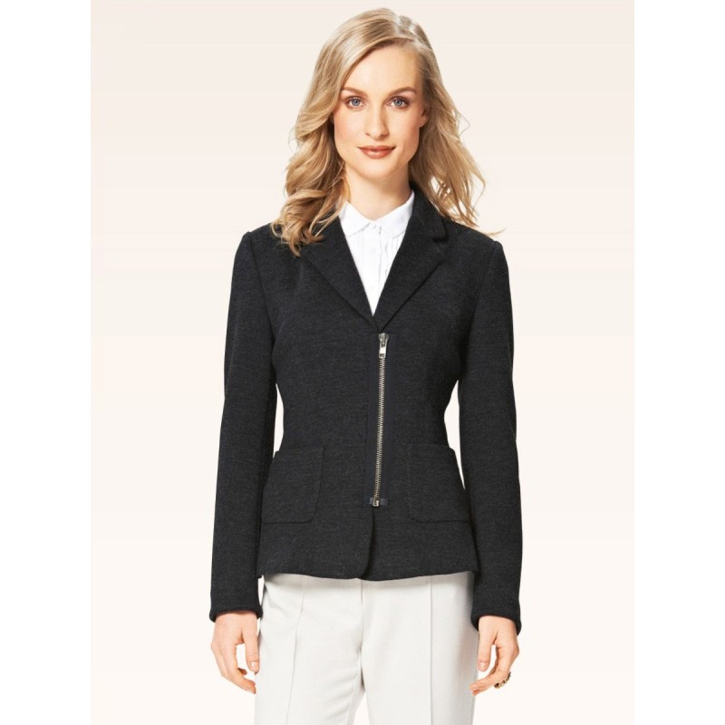 Pattern Knitted jacket with...