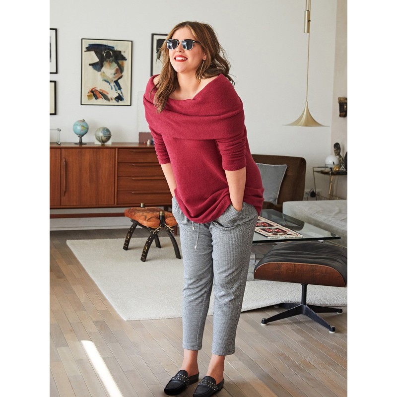 Pattern Pullover with...