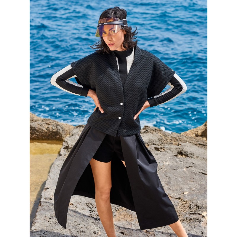 Выкройка Жилет с удлиненной...