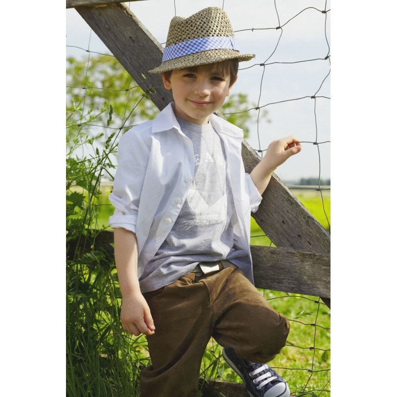 Pattern Leather pants with...