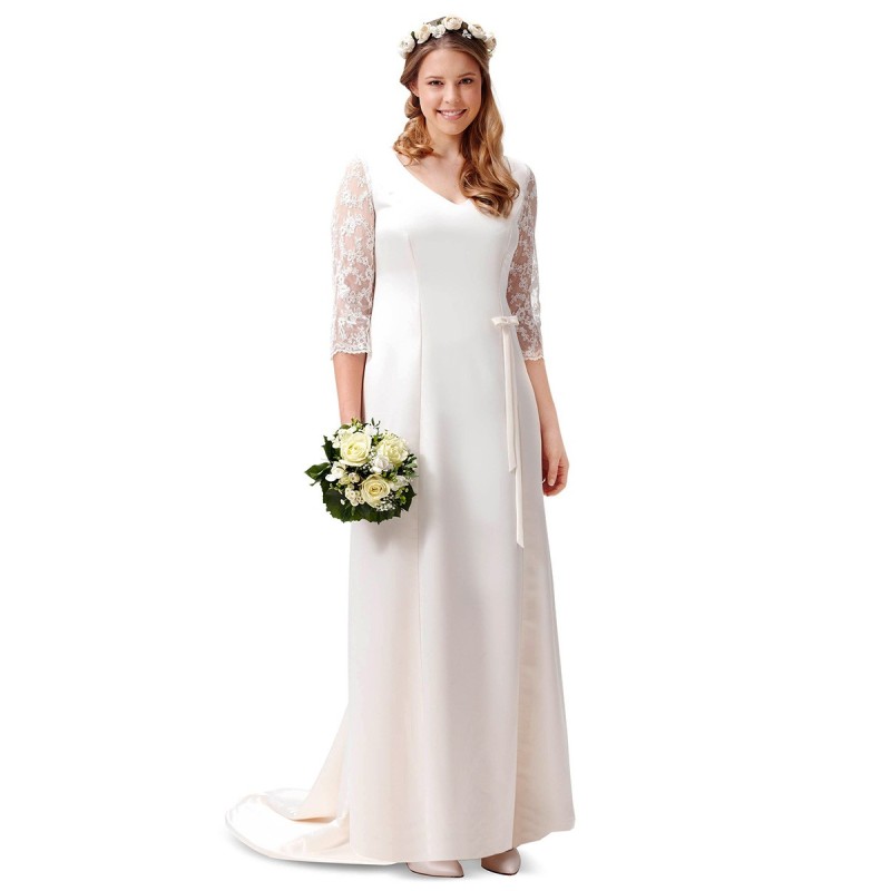 Pattern Wedding dress of a...