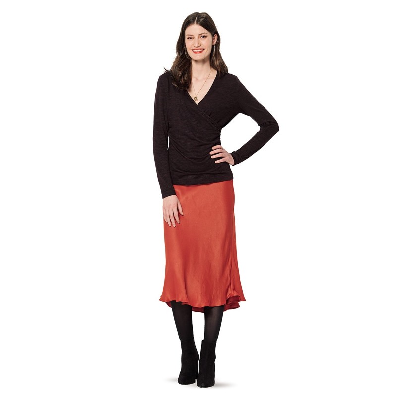 Pattern Pullover with a...