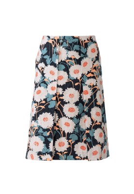 Pattern Skirt with a flared silhouette without a belt (Burda 5/2020, pattern number 110 B)