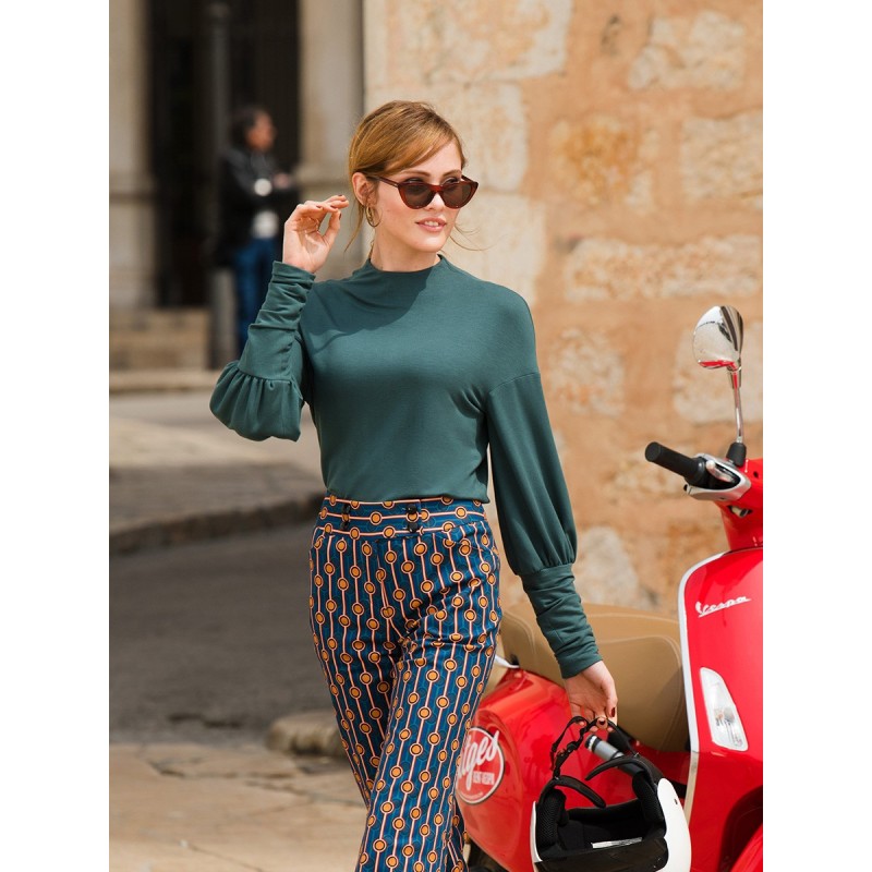 Pattern Pullover with...